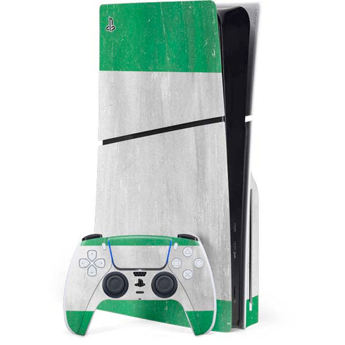 Nigeria Flag Distressed PlayStation PS5 Skins